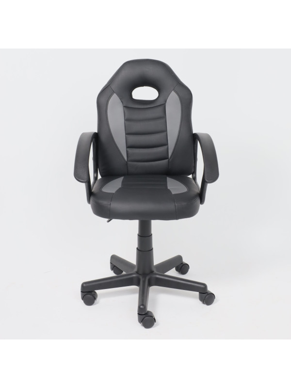 Кресло компьютерное AksHome Web Eco черный спереди