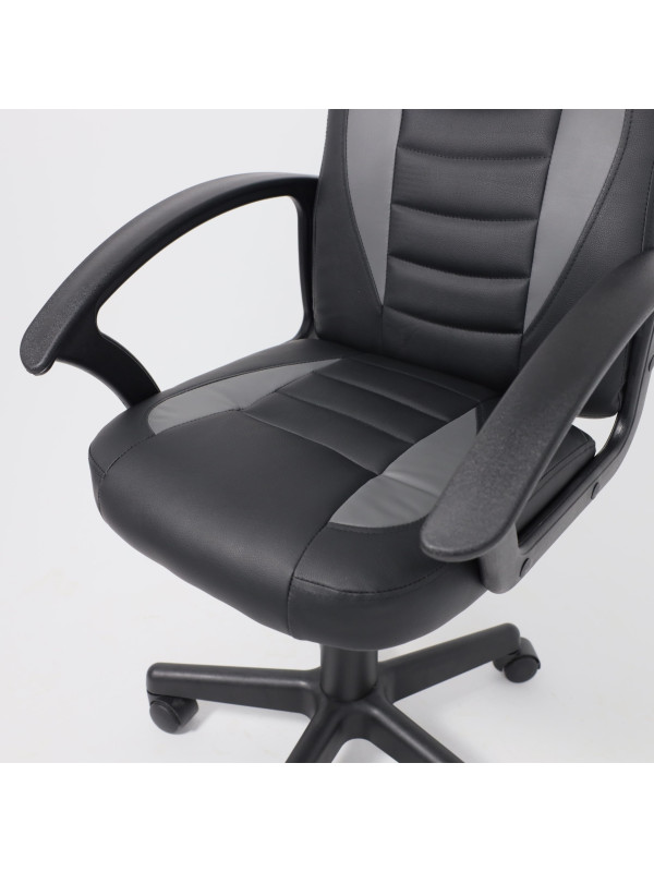 Кресло компьютерное AksHome Web Eco черный сверху