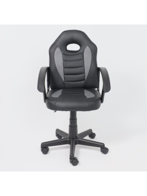 Кресло компьютерное AksHome Web Eco черный спереди