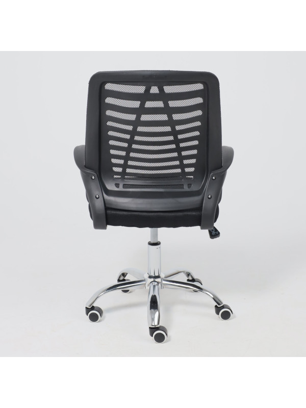 Кресло компьютерное AksHome Consul черный сзади