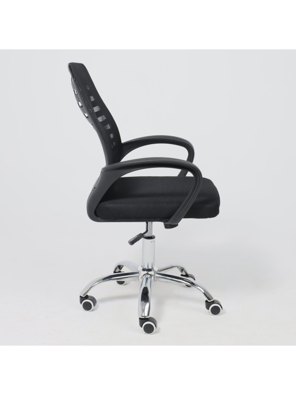 Кресло компьютерное AksHome Consul черный сбоку