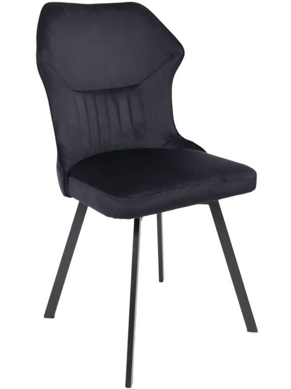 Стул AksHome Каврус U-R Seven черный