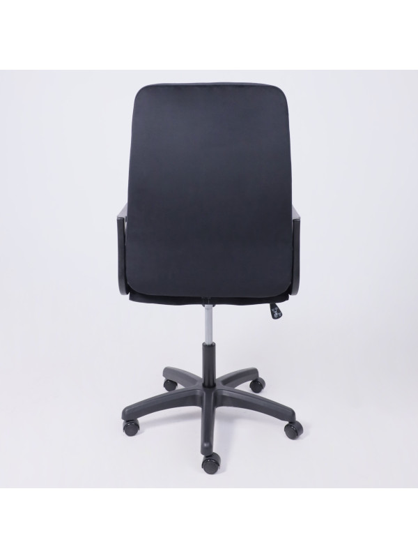 Кресло компьютерное AksHome Менеджер 01 черный сзади