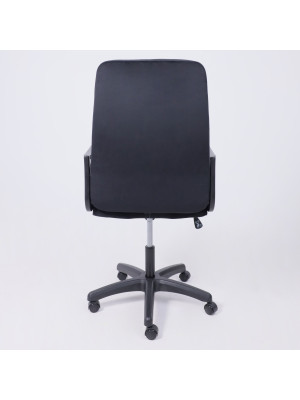 Кресло компьютерное AksHome Менеджер 01 черный сзади