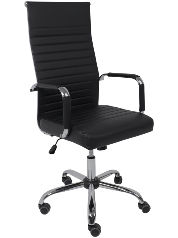 Кресло компьютерное AksHome Elegance Light Eco черный