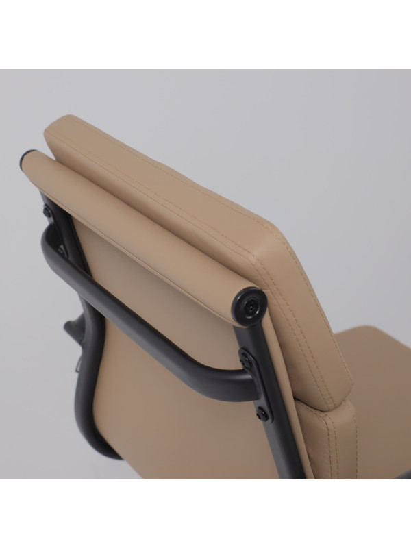 Стул офисный AksHome Indigo кофейный сверху