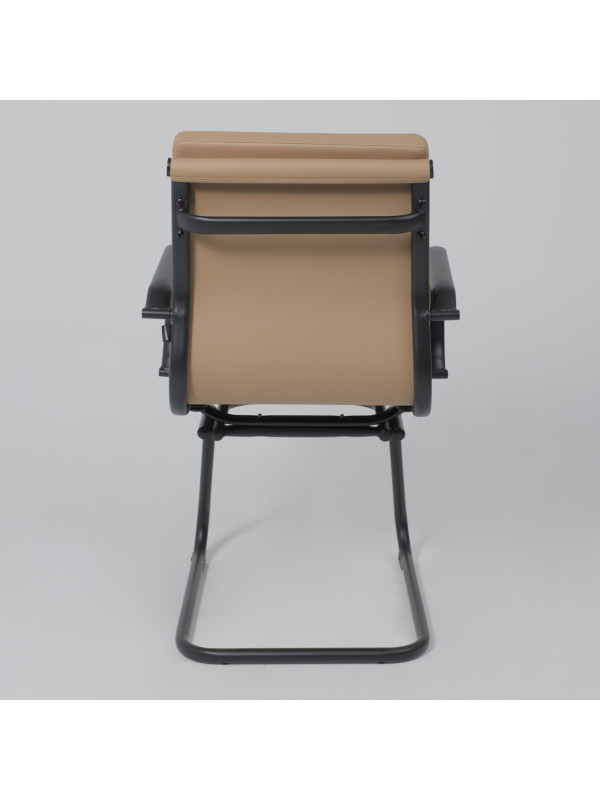 Стул офисный AksHome Indigo кофейный сзади