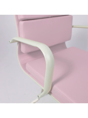 Кресло компьютерное AksHome Indigo розовый подлокотники