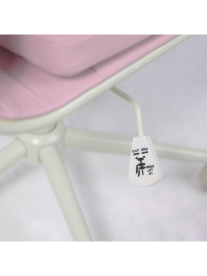 Кресло компьютерное AksHome Indigo розовый механизм регулировки