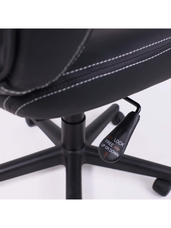 Кресло компьютерное AksHome Fan серый механизм регулировки