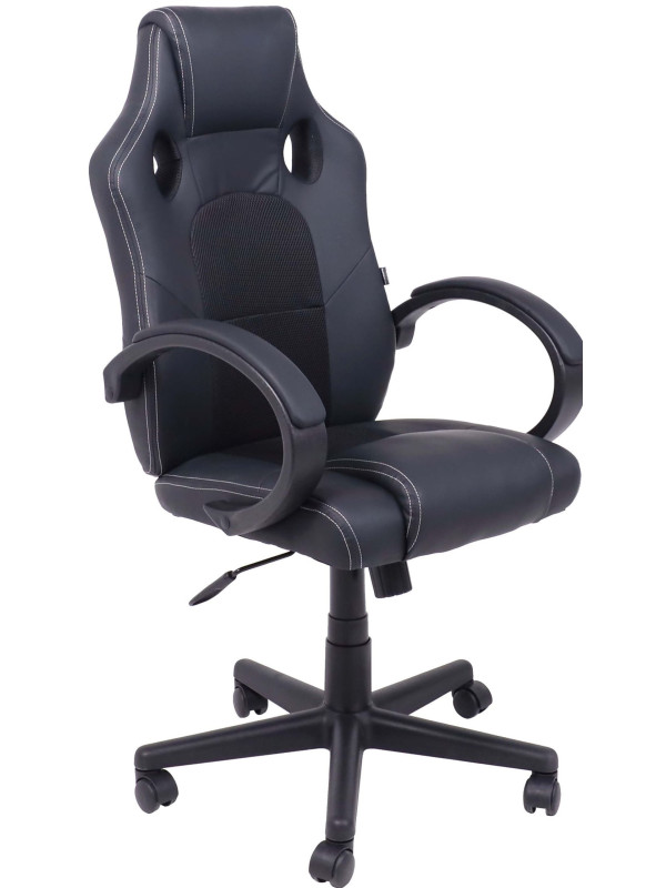 Кресло компьютерное AksHome Fan черный