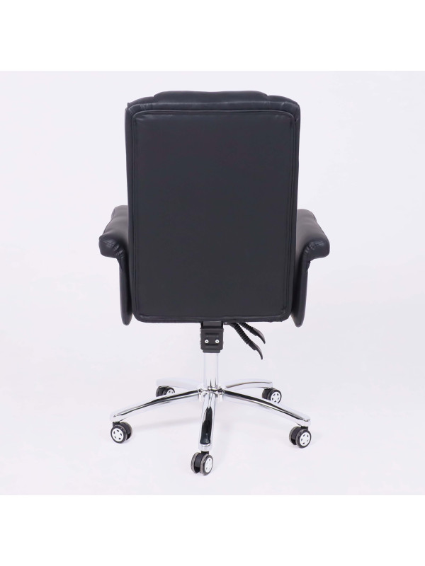 Кресло компьютерное AksHome Homer Eco черный сзади