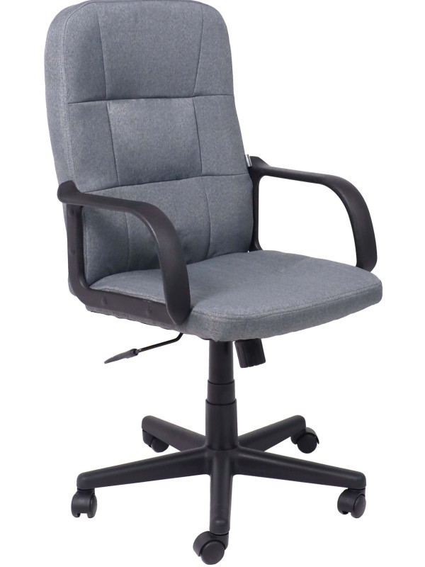 Кресло компьютерное AksHome Leonidas серый