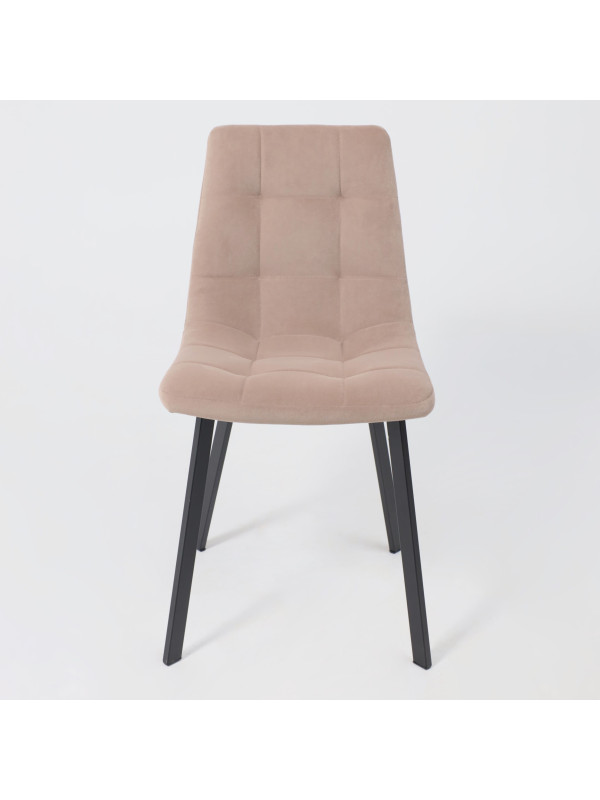 Стул AksHome Рой бежевый/черный спереди