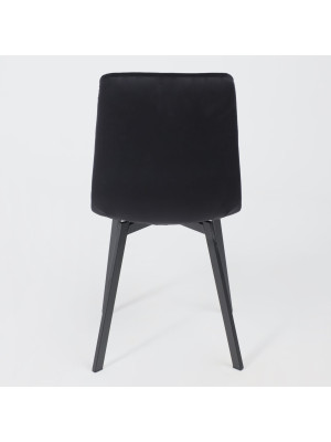 Стул AksHome Рой черный сзади