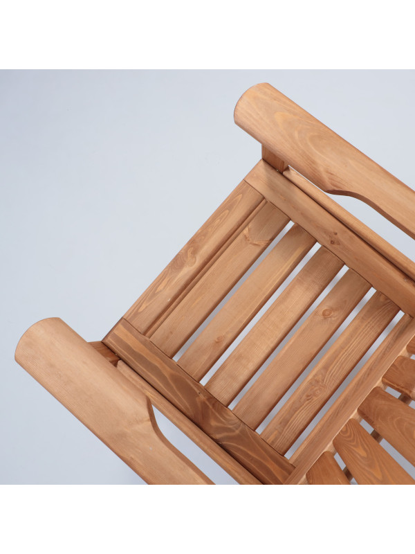 Стул садовый Фабрика деревянных изделий Dyatel дуб сверху