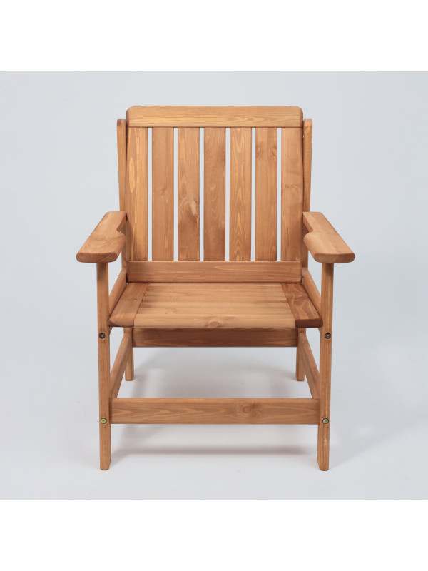 Стул садовый Фабрика деревянных изделий Dyatel дуб спереди