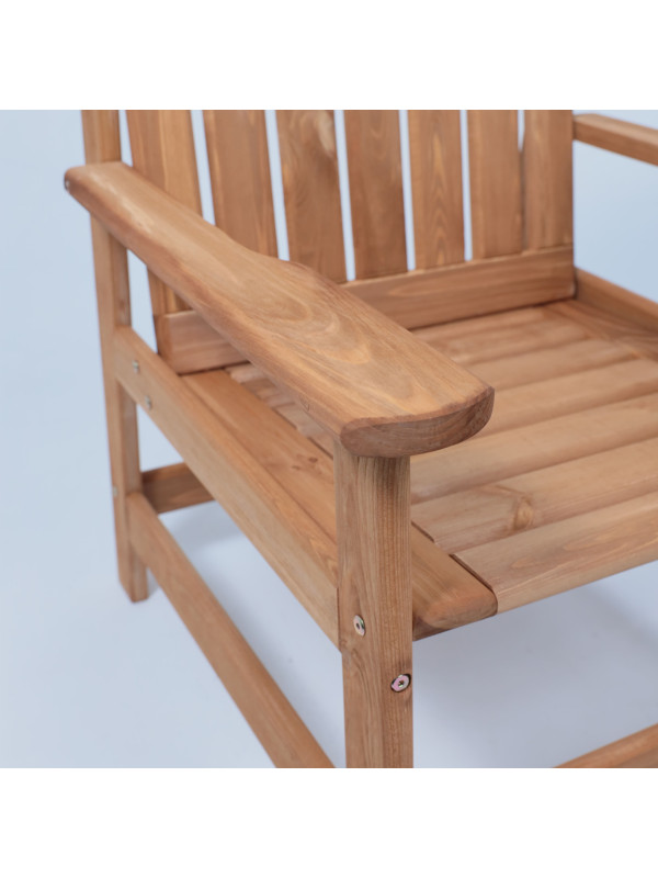 Стул садовый Фабрика деревянных изделий Dyatel дуб подлокотники (1)