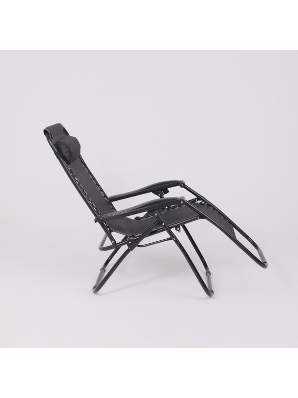 Стул садовый AksHome Sardinia черный складной механизм (2)