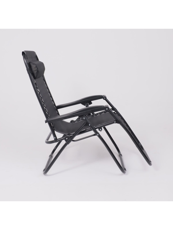 Стул садовый AksHome Sardinia черный складной механизм