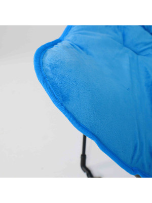 Стул садовый AksHome Maggy синий/черный вблизи