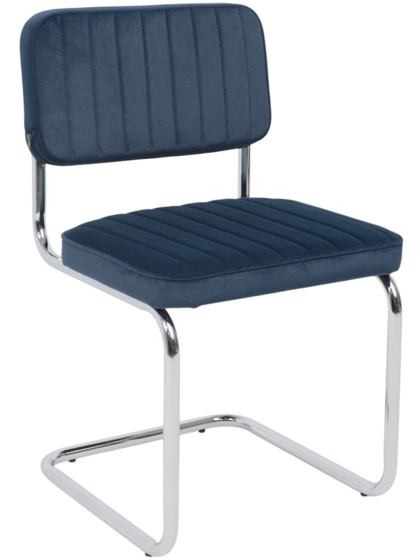 Стул офисный AksHome Славия Люкс синий