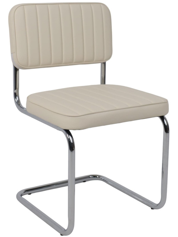 Стул офисный AksHome Славия Люкс кремовый