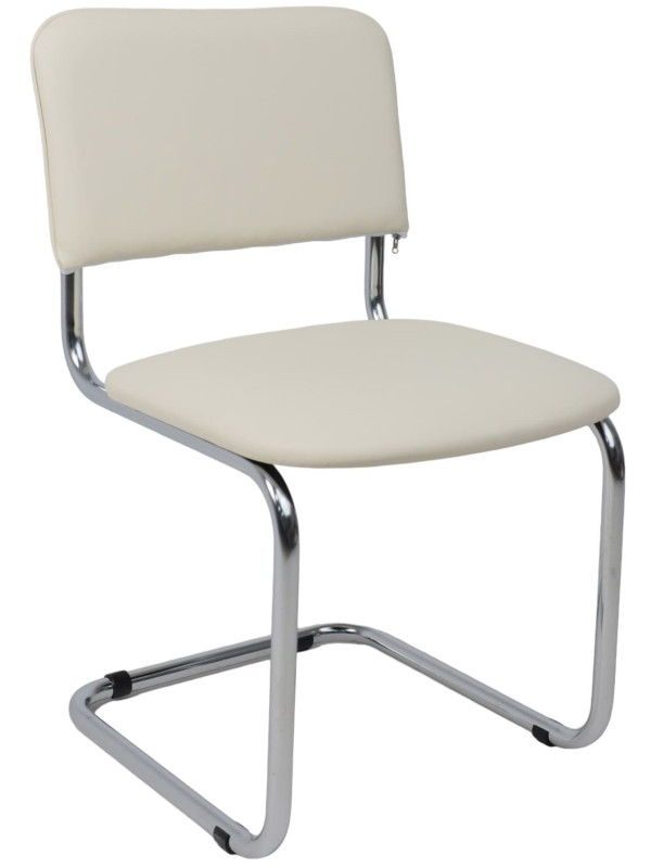 Стул офисный AksHome Славия кремовый