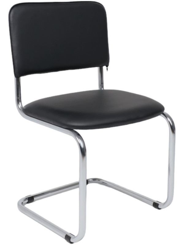 Стул офисный AksHome Славия черный
