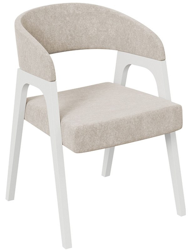 Стул ТриЯ Техас кремовый/белый