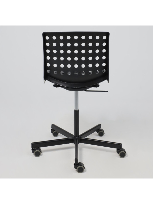 Кресло компьютерное AksHome Ora черный сзади