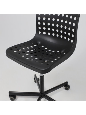 Кресло компьютерное AksHome Ora черный сверху