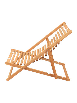 Шезлонг Фабрика деревянных изделий Dyatel сиденье из дерева дуб сбоку