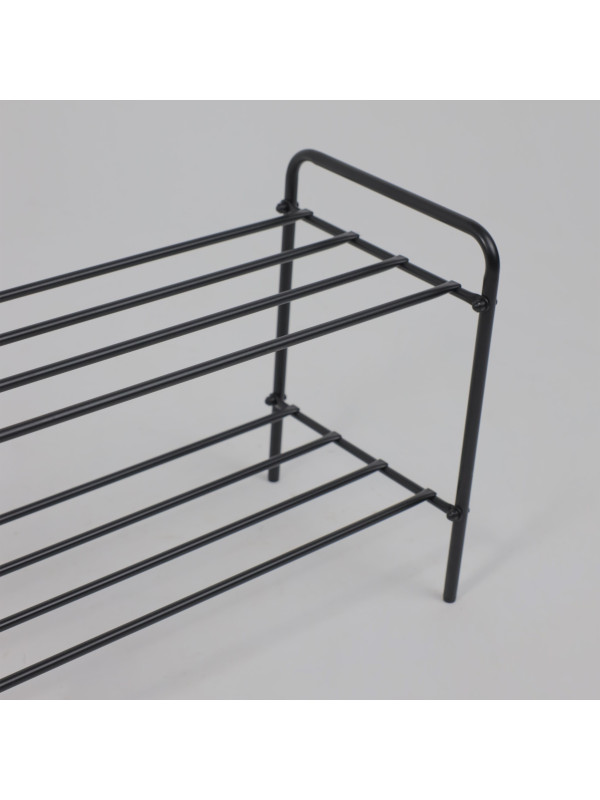 Полка для обуви ЗМИ альфа 22 черный сверху