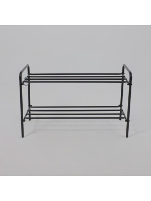 Полка для обуви ЗМИ альфа 22 черный спереди