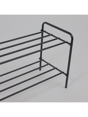 Полка для обуви ЗМИ альфа 22 черный сверху