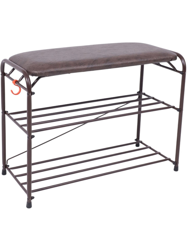 Полка для обуви ЗМИ Альфа 23 коричневый