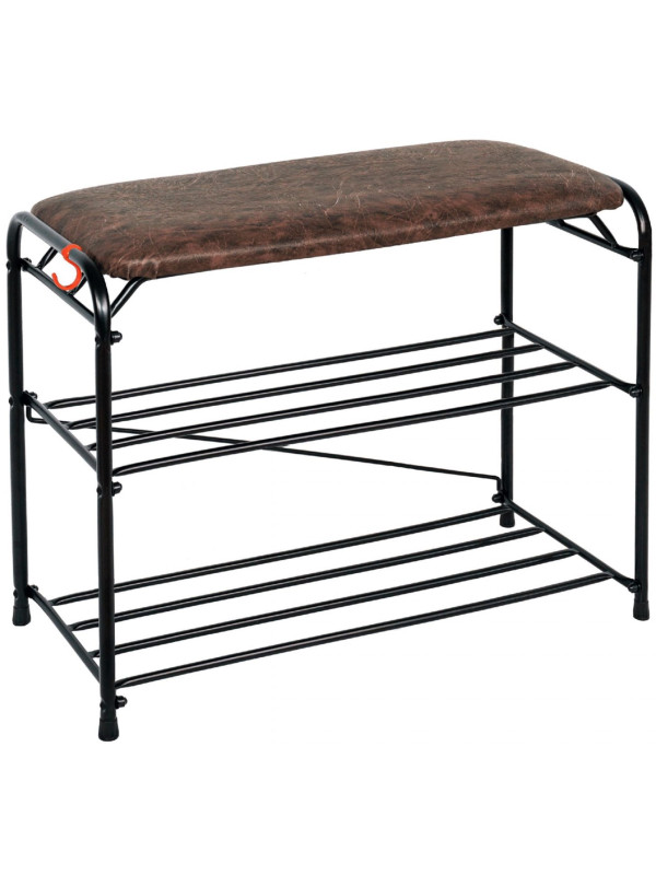 Полка для обуви ЗМИ Альфа 23 черный