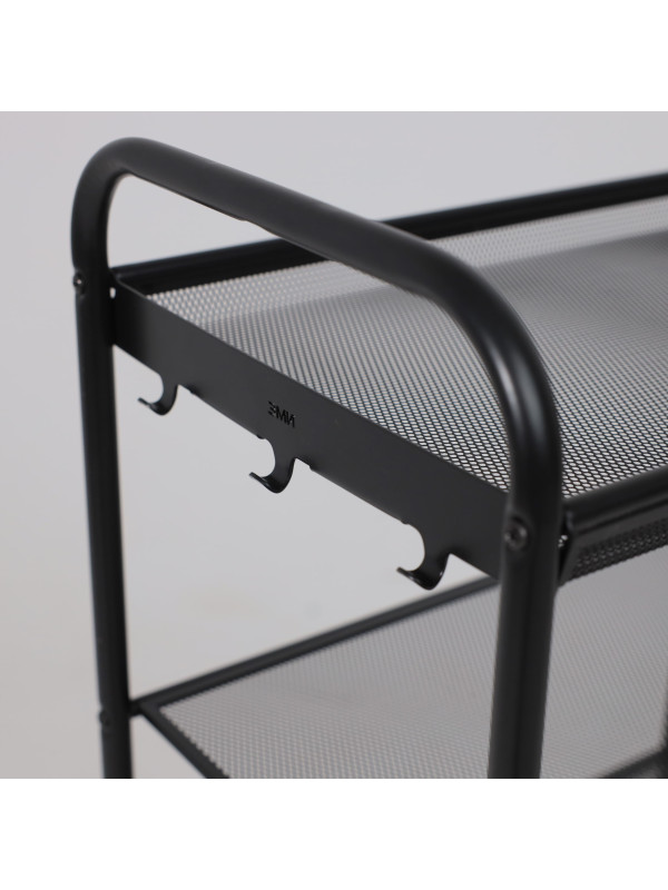 Полка для обуви ЗМИ Верона 15 черный вблизи