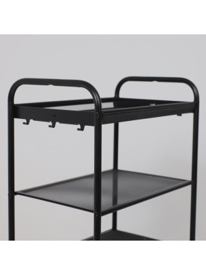 Полка для обуви ЗМИ Верона 15 черный под углом