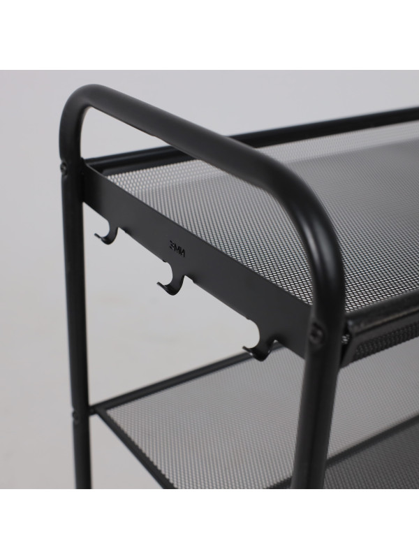 Полка для обуви ЗМИ Верона 25 черный вблизи