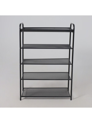 Полка для обуви ЗМИ Верона 25 черный спереди