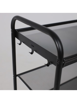 Полка для обуви ЗМИ Верона 25 черный вблизи