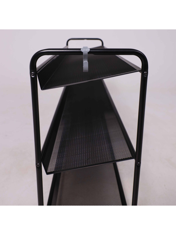 Полка для обуви ЗМИ Женева 33 черный вблизи