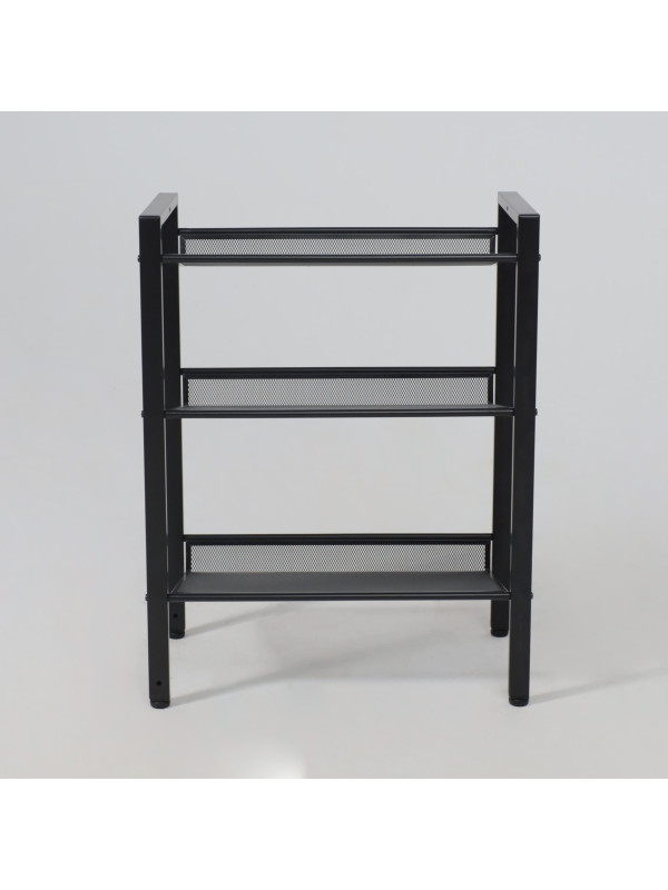 Полка для обуви ЗМИ Торонто 13 черный спереди