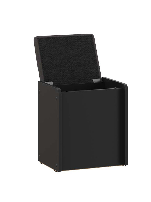 Пуф ТриЯ Бостон серый в раскрытом виде