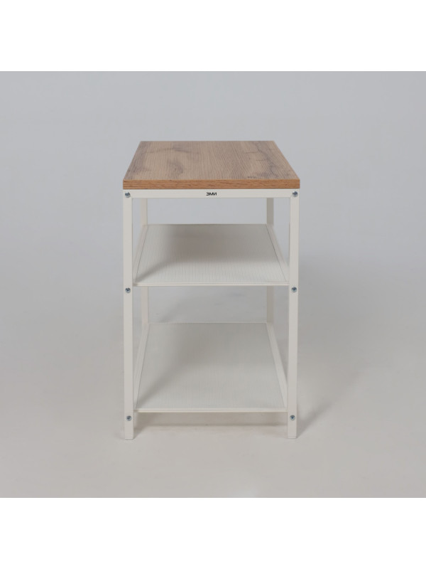 Скамья ЗМИ Торонто 23Л бежевый/белый сбоку