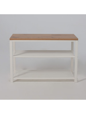 Скамья ЗМИ Торонто 23Л бежевый/белый спереди