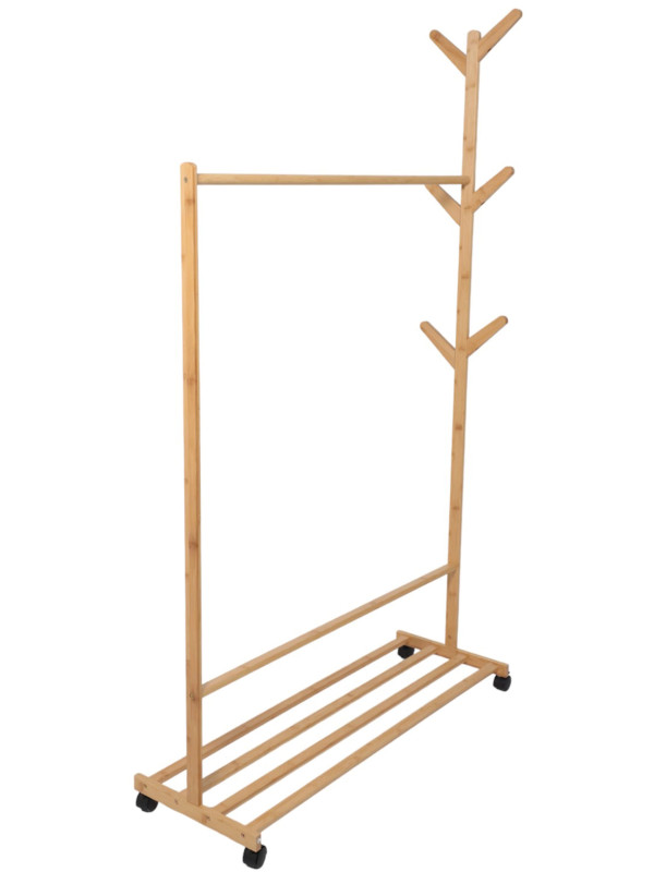 Вешалка напольная AksHome Camellia бамбук