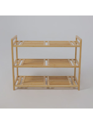 Стеллаж AksHome Violet бамбук спереди